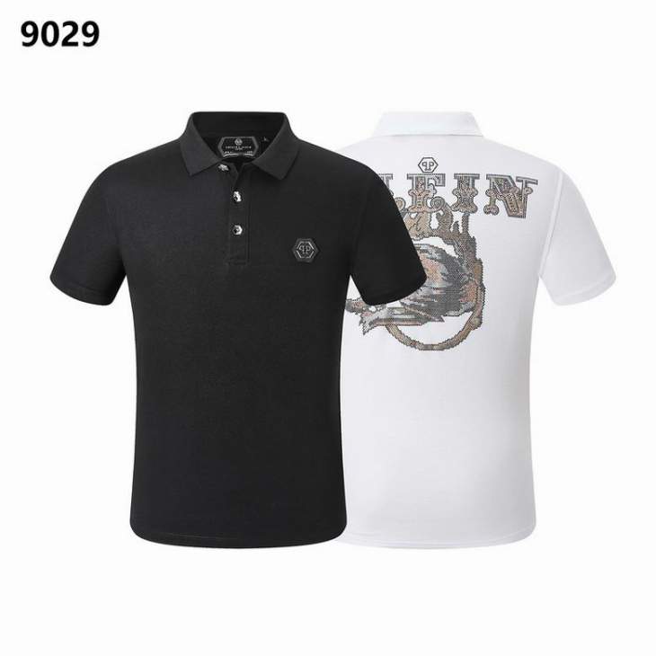 Picture of Philipp Plein Polo Shirts Short _SKUPPM-3XL8l902925907